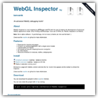 WebGL Inspector