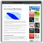 How to Create an HTML5 3D Engine (Six Revisions)