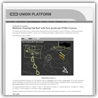 Multiuser Drawing Pad Built with Pure JavaScript/HTML5/Canvas (The Union Platform)
